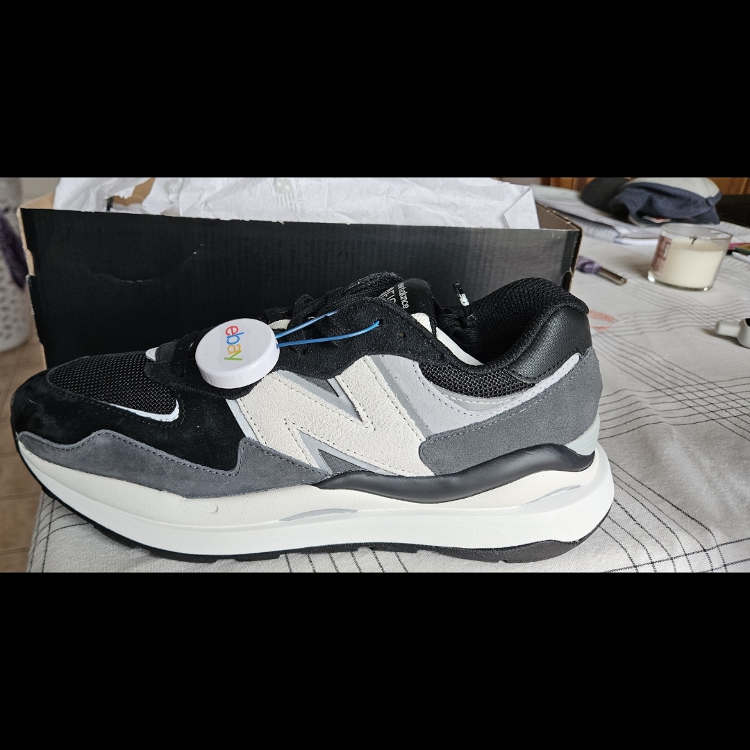 New Balance Black And Grey Figs 5740 Brand New With Original Box
